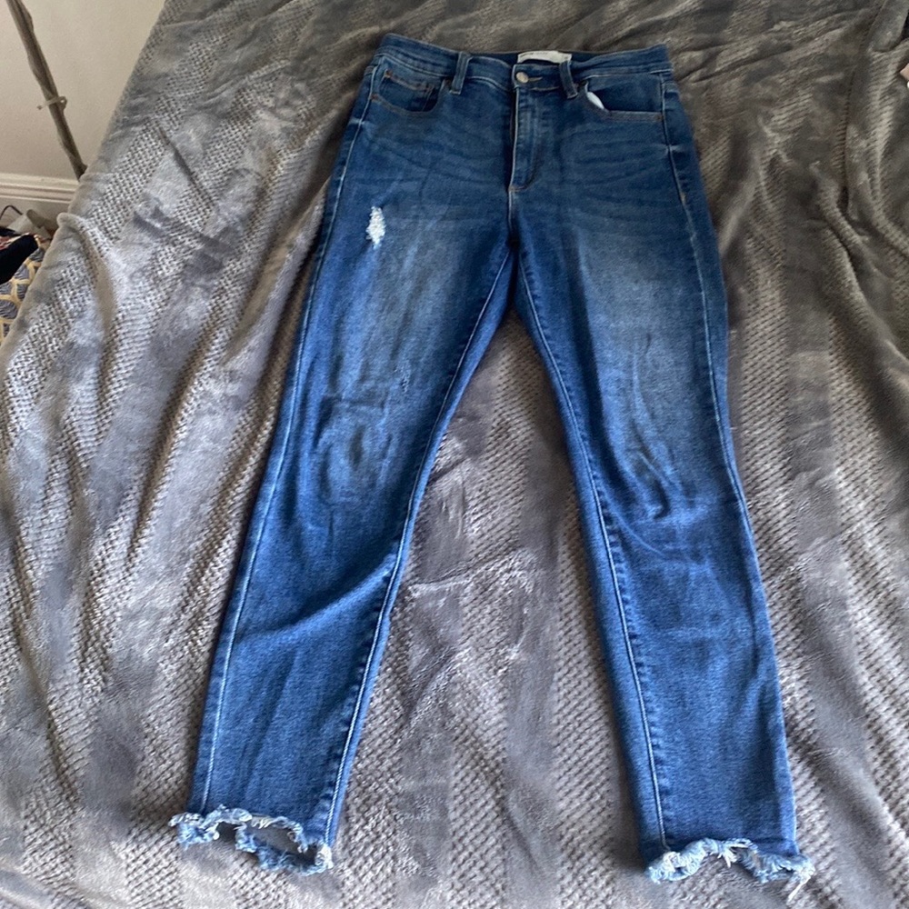 Garage denim super skinny jeans, stretchy material, size 09/29.